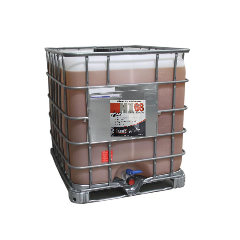 Huile de chaîne de tronçonneuse KETTLITZ-MX68 Minérale - 1000 Litres ISO VG 68