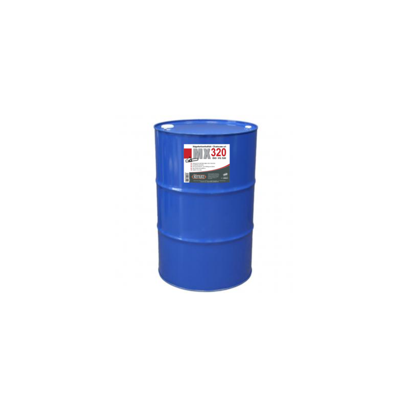 Huile de chaîne de tronçonneuse KETTLITZ-MX320 Minérale - 208 Litres ISO VG 320