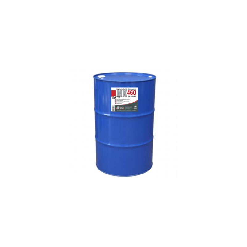 Huile de chaîne de tronçonneuse KETTLITZ-MX460 Minérale - 208 Litres ISO VG 460