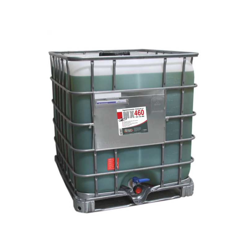 Huile de chaîne de tronçonneuse KETTLITZ-MX460 Minérale - 1000 Litres ISO VG 460