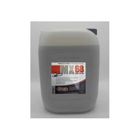 Bidon d'huile de chaîne minérale KETTLITZ-MX68 - 20 Litres