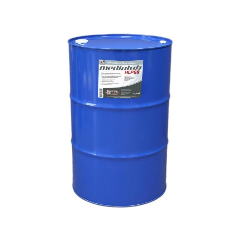 Huile hydraulique KETTLITZ-Medialub HLP 68 - 200 litres