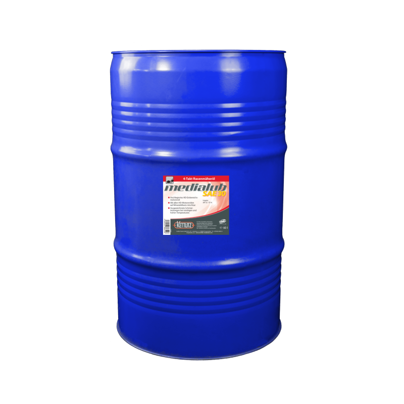 Huile moteur pour tondeuse à gazon 4 temps KETTLITZ-Medialub SAE 30 - 60 Litres Huile moteur pour tondeuse à gazon 4 temps KETTLITZ-Medialub SAE 30 - 60 Litres