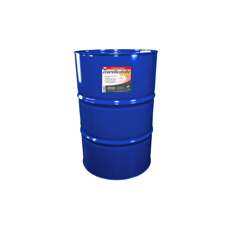 Huile moteur pour tondeuse à gazon 4 temps KETTLITZ-Medialub SAE 30 - 208 Litres Huile moteur pour tondeuse à gazon 4 temps KETTLITZ-Medialub SAE 30 - 208 Litres