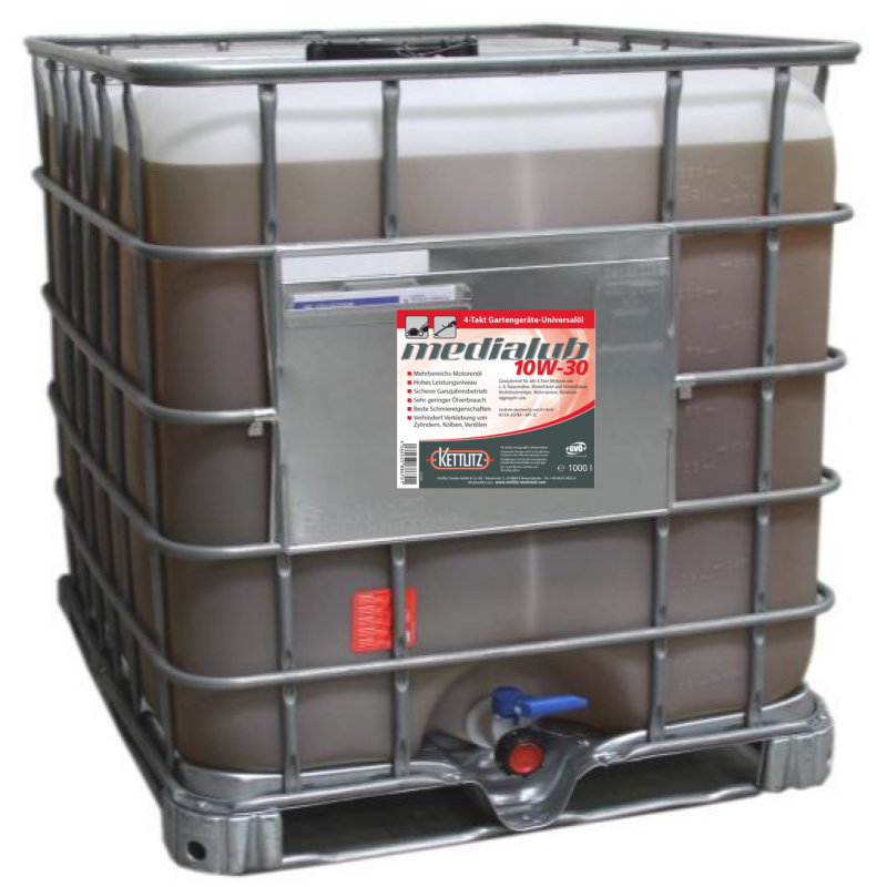 Huile moteur universelle KETTLITZ-Medialub 10W30 - 1000 Litres Huile moteur universelle KETTLITZ-Medialub 10W30 - 1000 Litres