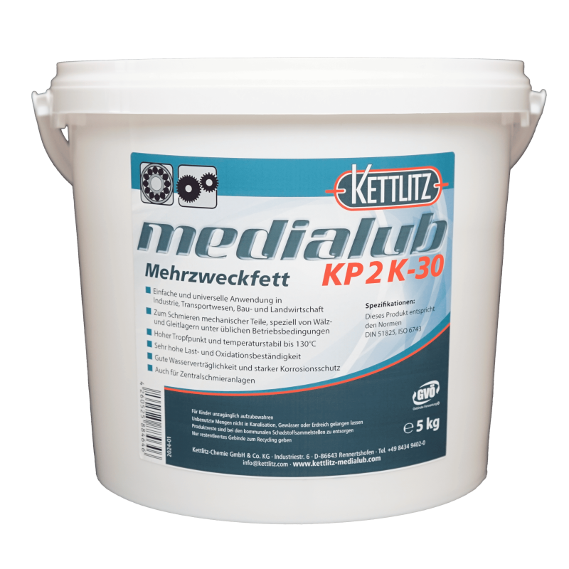 Graisse multi-usage KP 2 K-30 KETTLITZ-Medialub - 5kg