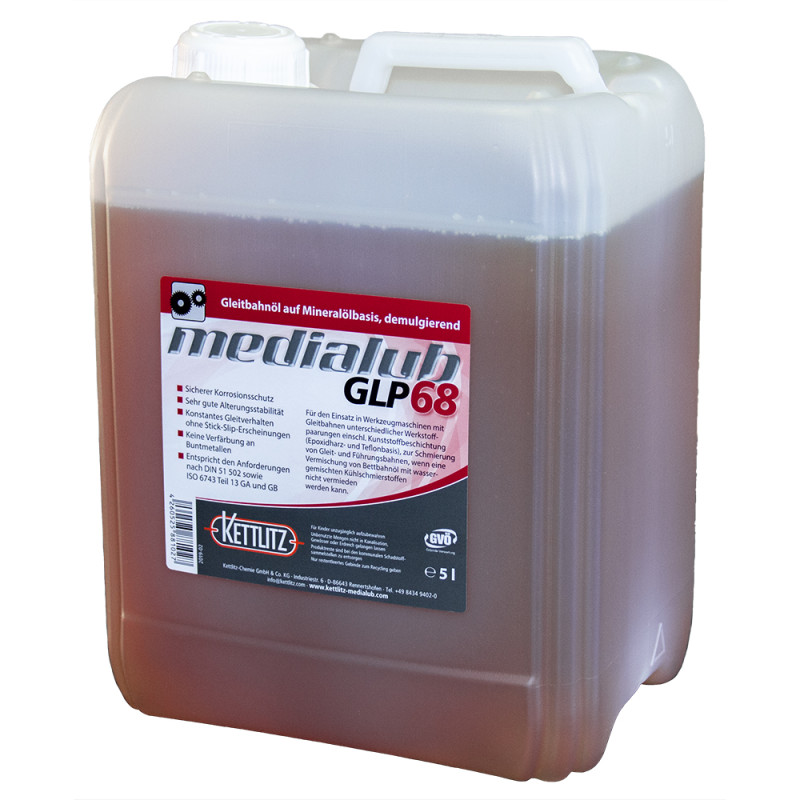 Huile pour machines-outils KETTLITZ-Medialub GLP 68 - 5 Litres