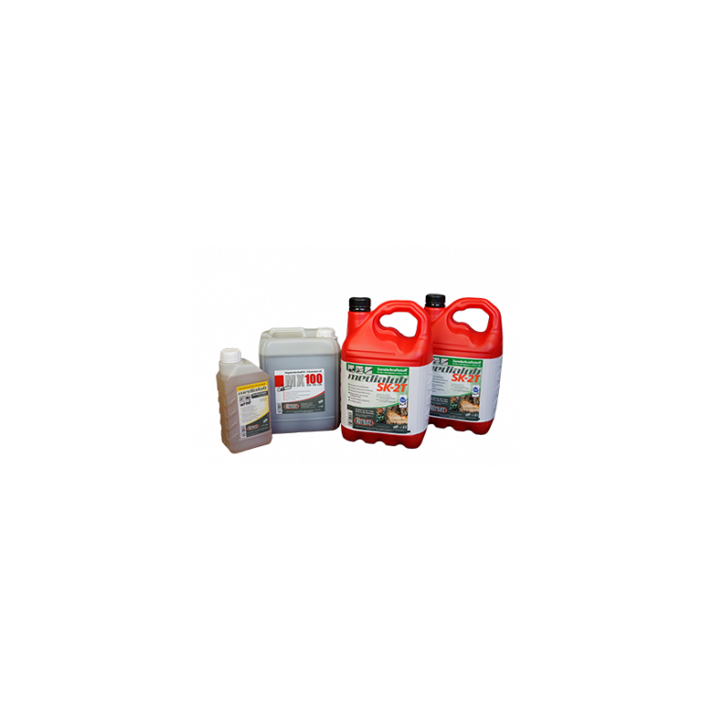 KETTLITZ-Chainsaw Mix Edition L , 2 x 5 litres SK-2T, 5 litres MX 100 , 1 litre de nettoyant KETTLITZ-Chainsaw Mix Edition L , 2 x 5 litres SK-2T, 5 litres MX 100 , 1 litre de nettoyant