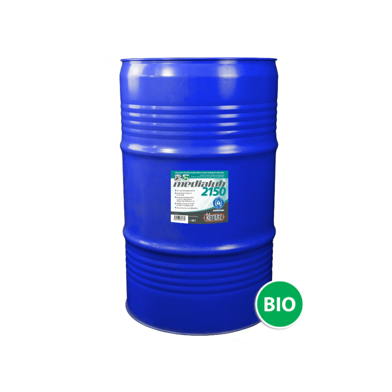 Huile de chaîne de tronçonneuse KETTLITZ-Medialub 2150 Biodégradable - 60 Litres "BLUE ANGEL" ISO VG 150