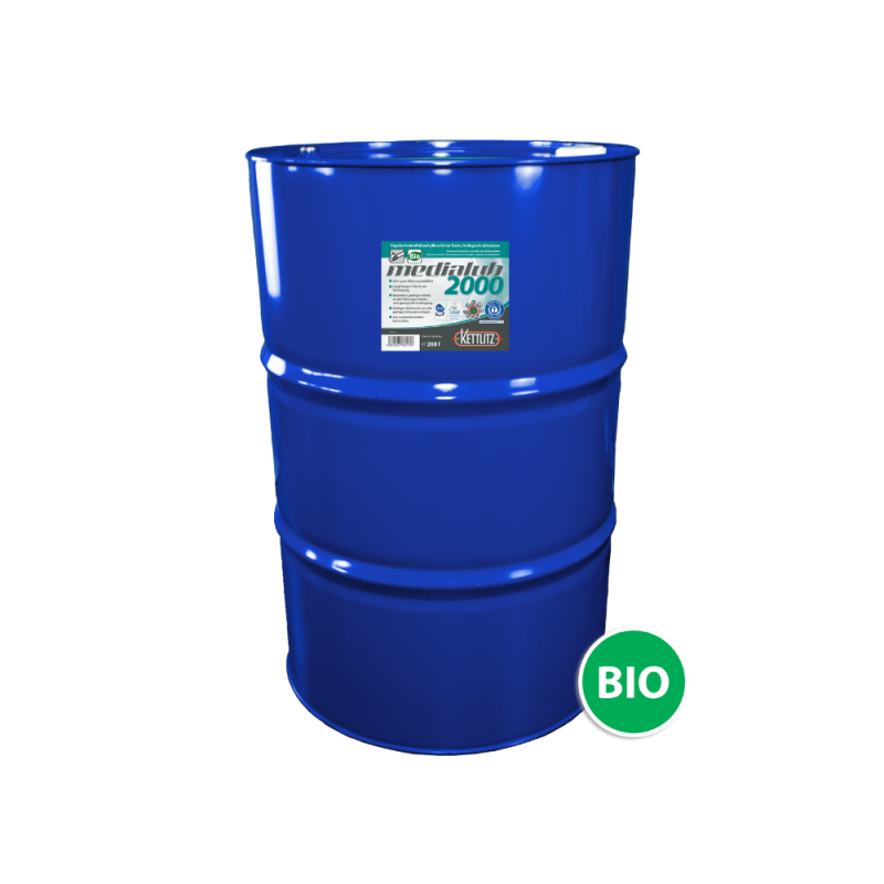 Huile de chaîne de tronçonneuse KETTLITZ-Medialub 2000 Biodégradable - 208 Litres "BLUE ANGEL" ISO VG 100
