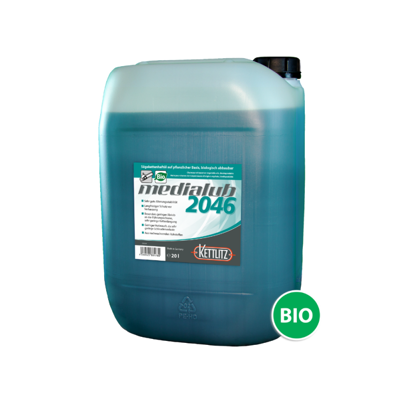 Huile de chaîne KETTLITZ-Medialub 2046 Biodégradable - 20 Litres