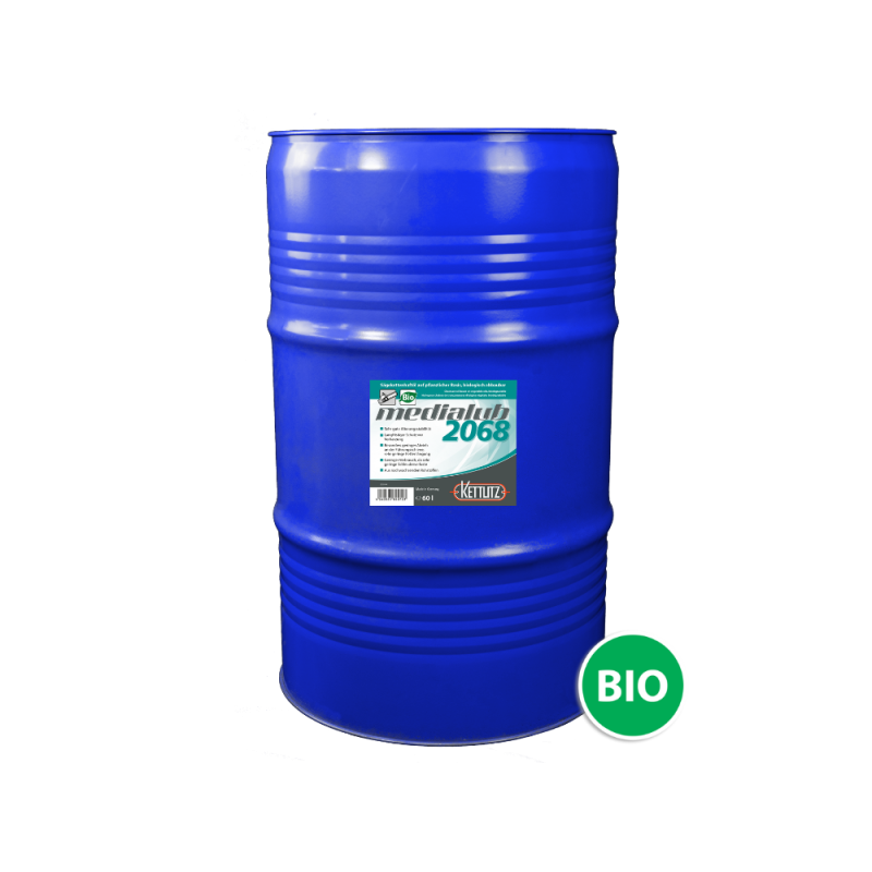Huile de chaîne de tronçonneuse KETTLITZ-Medialub 2068 Biodégradable - 60 Litres ISO VG 68 Huile de chaîne de tronçonneuse KETTLITZ-Medialub 2068 Biodégradable - 60 Litres ISO VG 68