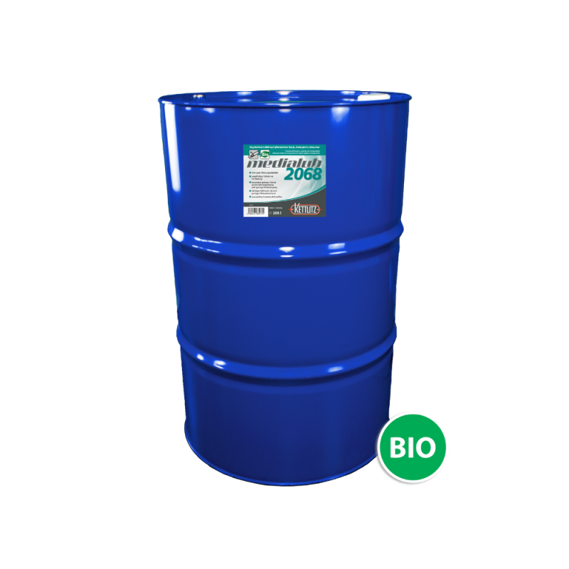 Huile de chaîne de tronçonneuse KETTLITZ-Medialub 2068 Biodégradable - 208 Litres ISO VG 68 Huile de chaîne de tronçonneuse KETTLITZ-Medialub 2068 Biodégradable - 208 Litres ISO VG 68